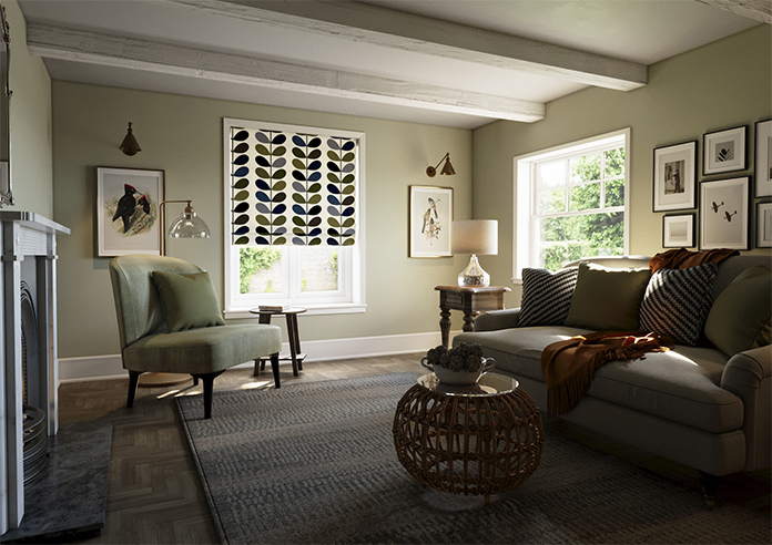 Orla Kiely Multi Stem, Moss - Roman Blind - Image 6